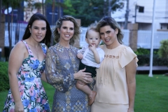 Eveline Mota, Aline e Luigi Ferreira Gomes e Caroline Mota