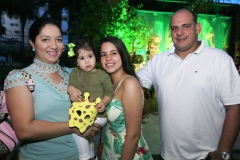 Jacira e Melissa Fontenele, Letícia e Tarcisio Vasconcelos