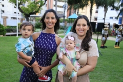 Laissa, Thomas Santos, Luana Machado e Iara Brizzi