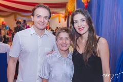 Leonardo Oliveira, Felipe e Érika Baquit