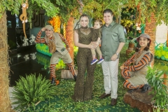 Carolina Aragão, Eudes Neto e Bruno Aragão