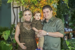 Carolina Aragão, Eudes Neto e Bruno Aragão
