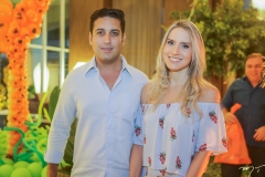 Cleano Camarão e Sabrina Goes