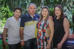 Ênio Filho, Ênio Arruda, Liana e Juliana Aragão