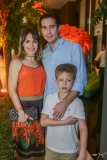 Monique, Clóvis e Clóvis Rolim Neto
