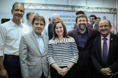 Régis Medeiros, Jorge Parente, Nicolle Barbosa, Élcio Batista e Antonio Balhmann