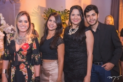 Nara Fialho, Neyara Ferreira, Regina Célia e Anderson Freitas