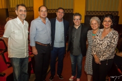 Francisco Pinheiro, Luiz Severiano Neto, Luiz Gastão Bittencourt, Fabiano Piuba, Raquel Gadelha e Suzete Nunes