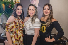Carolina Fernandes, Natália Sampaio e Ione Aguiar