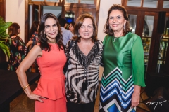 Sandra Rolim, Edelene Benevides e Ana D'Áurea Chaves