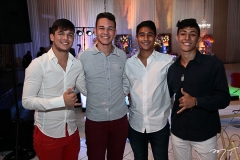 Gabriel Marinho, Gustavo Mindelo, Lucas Tavares e Luís Fabiano