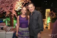 Denise Pinheiro e Carlos Pimentel