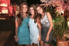 Julia Novaes, Luiza Pierre e Sarah Lopes