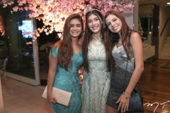 Juliana Novais, Bianca Melo e Sarah Lopes