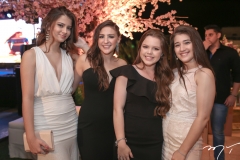 Rafaela Leitão, Angela Cisne, Manoela Coling e Maria Tereza Pontes