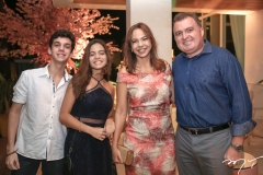Vitor,Luana, Michele Rabelo e Alano Cunha