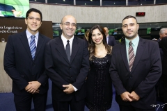 Igor Alves, Lincoln Nogueira, Jamila Araújo e João Eduardo