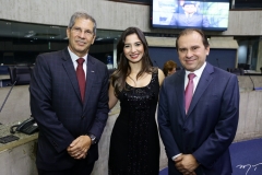 Severino Ramalho Neto, Jamila Araújo e Carlos Matos