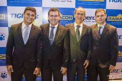 Adriano Almeida, Marcos Neto, Sérgio Freitas e Márcio Lisboa