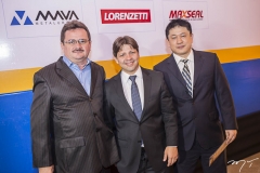 Carlos Melo, Raphael Carneiro e Xingrong