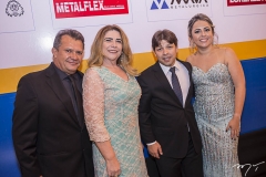Marcos Cunha, Zilalia Holanda, Raphael Carneiro e Alaane Carneiro