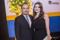 Paulo César Magalhães e Tatiane Pinheiro