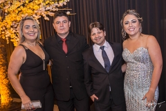 Rita de Cássia, Rone Carvalho, Raphael Carneiro e Alaane Carneiro