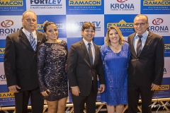 Roberto Cássio, Jorita Melo, Raphael Carneiro, Beatriz Mendes e Alex Mendes