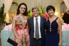 Eveline Sampaio, Ricardo e Priscila Perkes