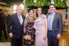 Raimundo, Irene, Cristiane e Ricardo Viana