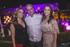 Almerinda, Jairo e Júlia Oliveira