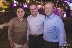 Fernando Linhares, Sérgio Macedo e Cândido Albuquerque