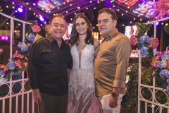 Fernando, Maria Eduarda e Fernando Linhares