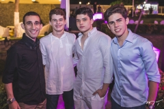 João Linhares, Enzo Studart, Carlos Henrique Juaçaba e Vitor Linhares
