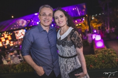 Marcelo Lins e Maria Tereza