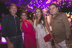 Philip Brookes, Liliana Linhares, Sakie Brookes e Fernando LInhares