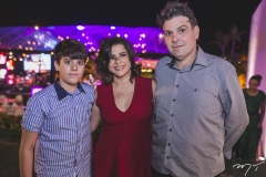 Rafael, Luciana e Lula Matos
