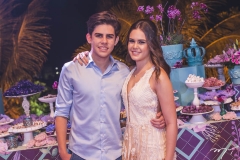 Vitor e Maria Eduarda Linhares