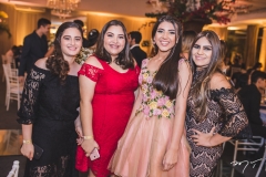 Sara Barbosa, Ana Beatriz, Letícia Mendes e Larissa Vasconcelos