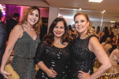 Cristiane Faria, Martinha Assunção e Andréa Delfino