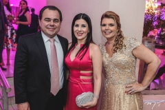 Gentil e Lia Linhares e Danielle Pinheiro