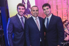 Igor, Valdísio e Victor Pinheiro