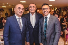 Luciano Lima, Raimundo Delfino e Cláudio Ibiapina