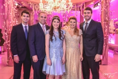 Victor, Valdisio, Lívia, Danielle e Igor Pinheiro