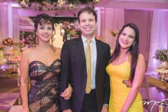 Daniela, Márcio e Iasmin Souza