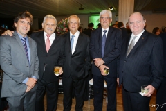 Adalberto Machado, Emanuel Capistrano, Hélio Galiza, Assis Machado e Luciano Guimarães