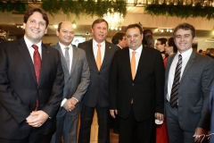 Daniel Simões, Otílio Ferreira, José Simões, Patriolino Dias e Ronaldo Barbosa