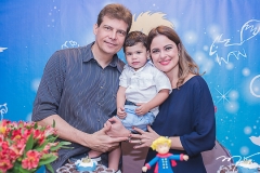 André, André Filho e Rafaella Bezerra