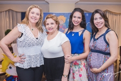 Andréa Delfino, Ila Bezerra, Talita Delfino e Aline Borges