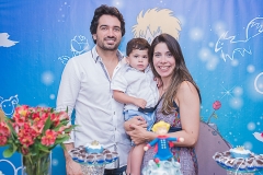 Daniel Borges, André Bezerra Filho e Aline Borges